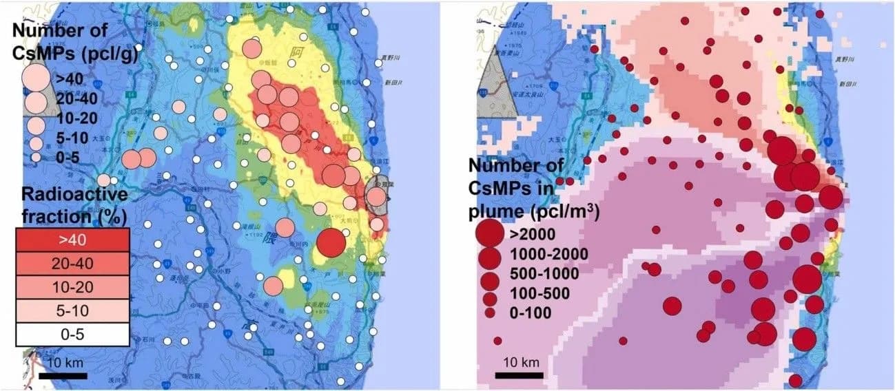 Une équipe internationale de recherche, réunissant notamment notre laboratoire, Subatech, a permis de mieux comprendre la dispersion atmosphérique des microparticules riches en césium hautement radioactives (CsMPs) émises lors de l’accident de la centrale nucléaire de Fukushima Daiichi Nuclear Power Plant en 2011.