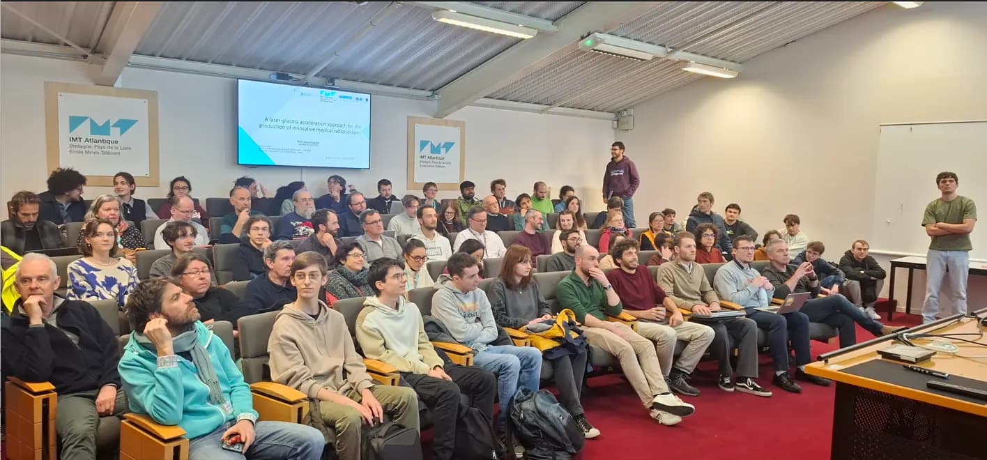 On January 15, 22, and 29, all first-year doctoral students at Subatech presented their thesis topics to the laboratory, accompanied and supported by their thesis advisors. 
