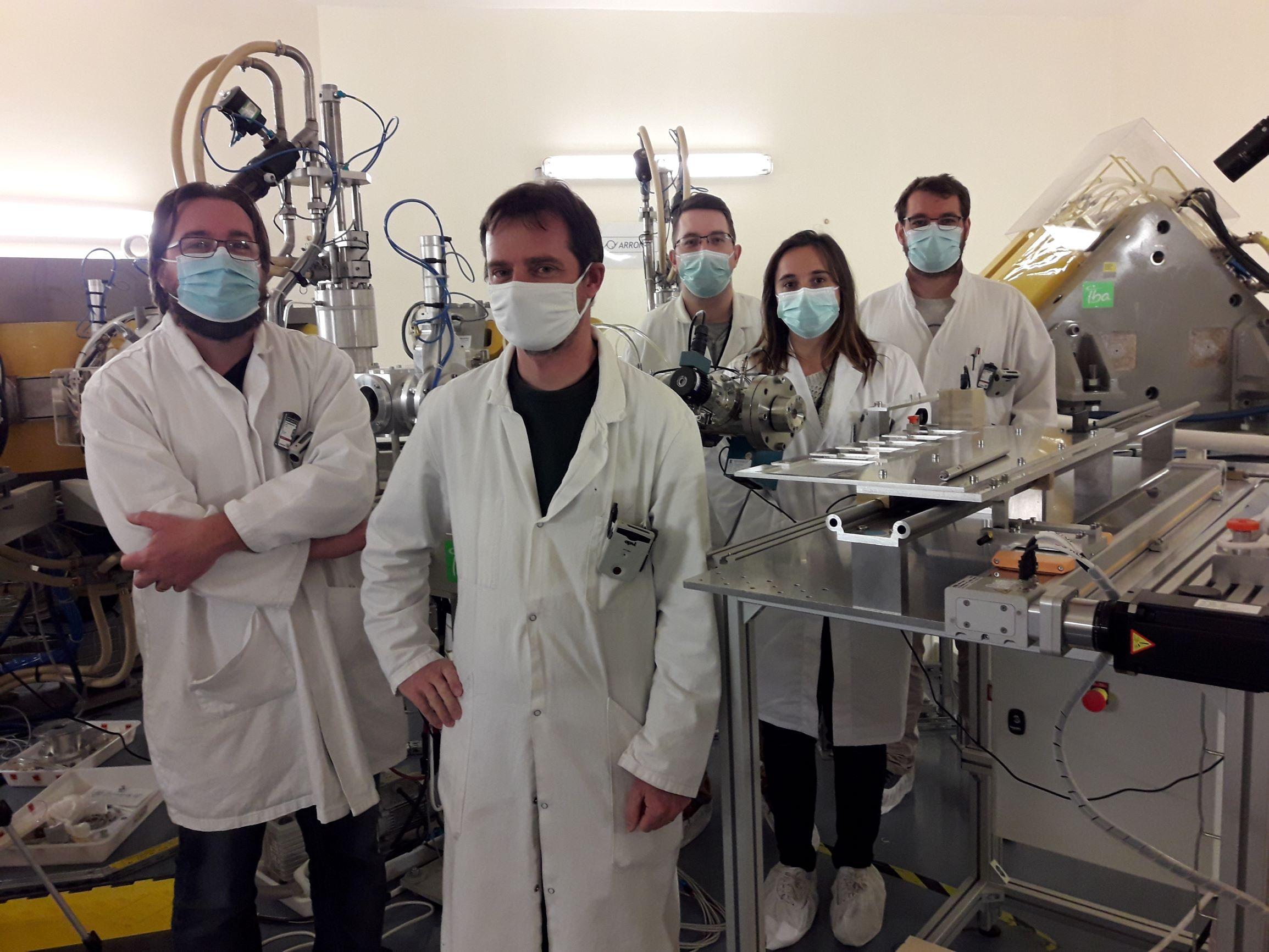 Radiolysis Team at ARRONAX Cyclotron